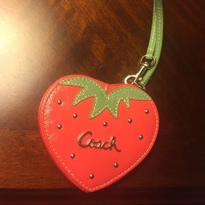 Coach Strawberry 🍓 coin purse 👛